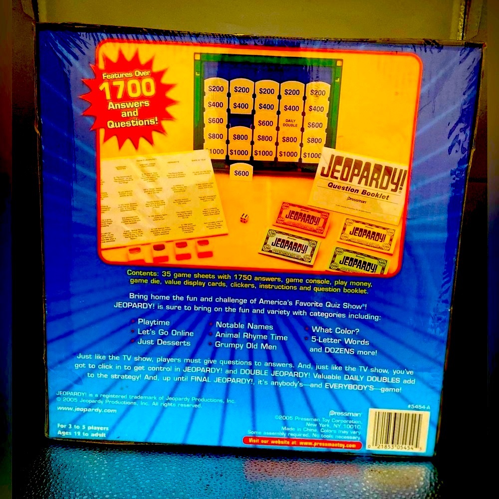 Vintage “Jeopardy” Board Game (Original Edition) - Extremely Rare- Vintage - Picture 3 of 4